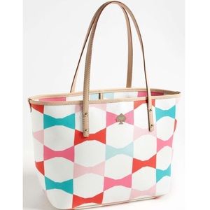 Kate Spade Coated Canvas Bow Harmony Tote